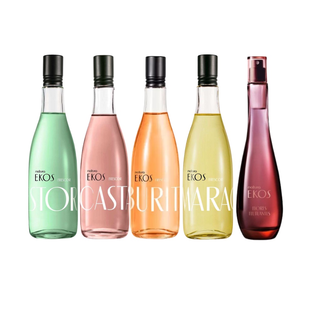 perfumes femininos campeões de elogios da Natura