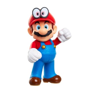 Super Mario Mini Boneco Mario and Cappy - Candide
