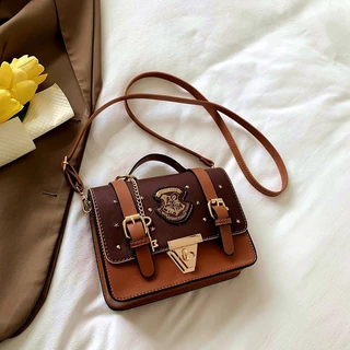 【YEEN】bolsa de ombro único/bolsa de ombro feminina/tipo quadrado saco/bolsa crossbody de grande capacidade