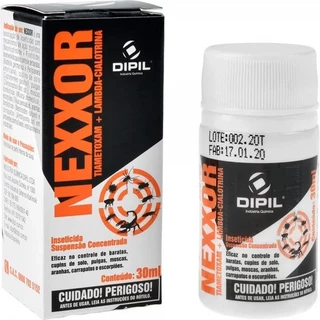 Kit 6 Nexxor 30ml Contra Escorpião Carrapato Pulga Aranha