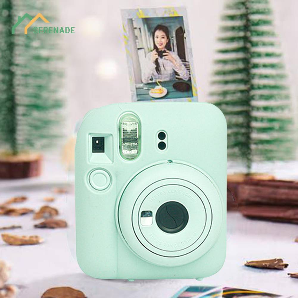 Para Instax Mini 12 Macaroon De Silicone Color Protecter Capa Da Bolsa ...