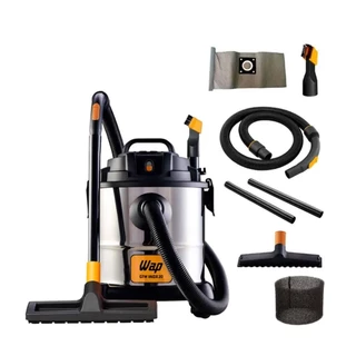 Aspirador de Pó e Água WAP GTW Inox 20 Bico Múltiplo 1600W 220V