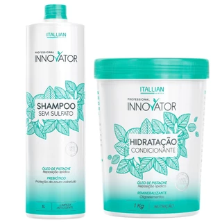 KIT SHAMPOO SEM SULFATO E HIDRATAÇÃO CONDICIONANTE INNOVATOR