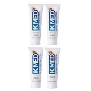 Cimed K-med Gel Lubrificante Intimo 100g Kmed - Kit C/4 Kmed em Oferta na Shopee
