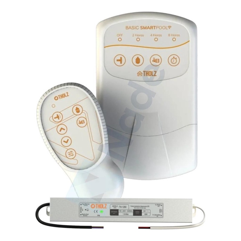 COMANDO P/ LED PISCINA BASIC SMARTPOOL 40w PDX1354n THOLZ | Shopee Brasil
