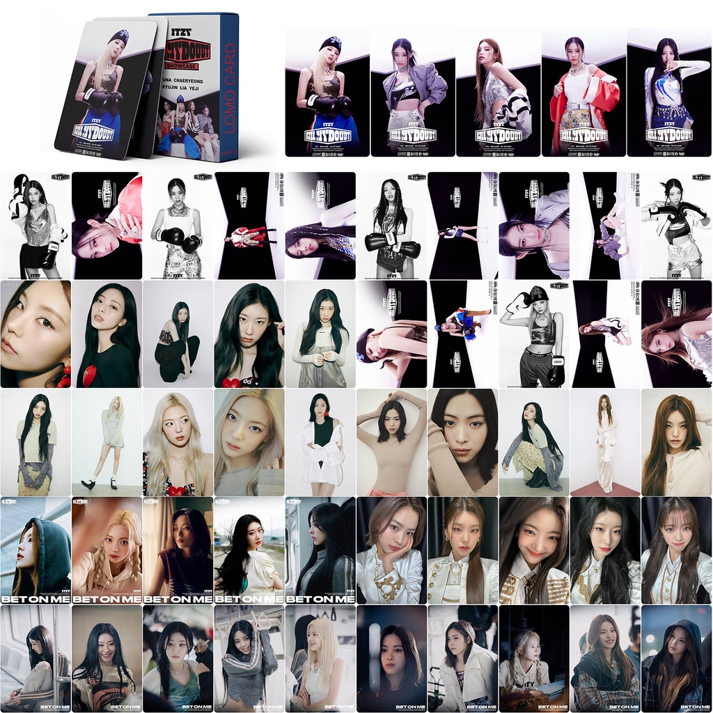 555pcs/box ITZY Novo Álbum Mata Meu DOUBT Photocard Chaeryeong