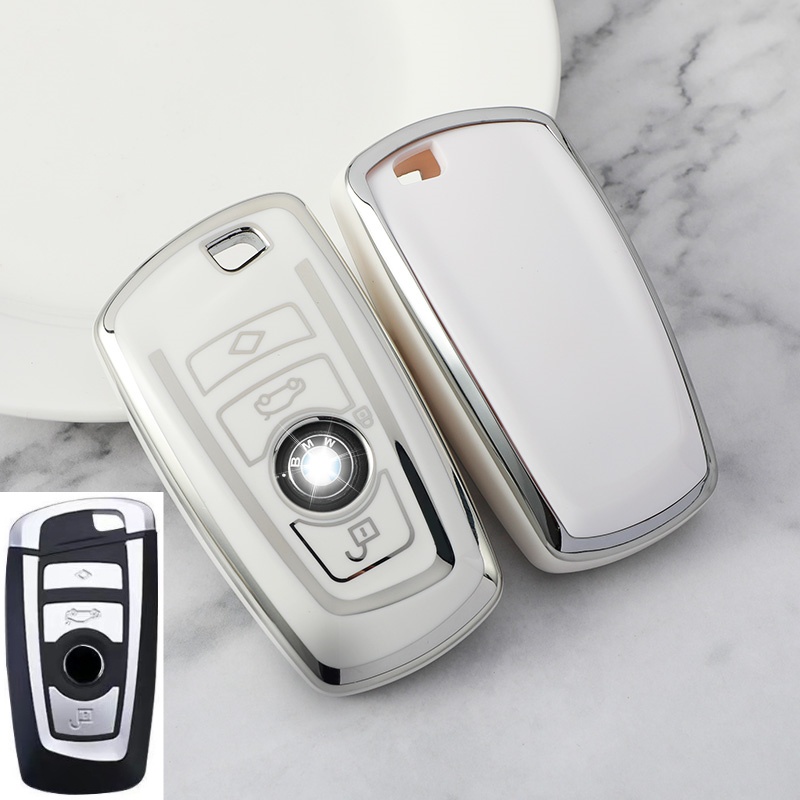 Para BMW F10 F20 F30 G30 G11 X1 X3 Capa De Chave De Carro Premium Silicone