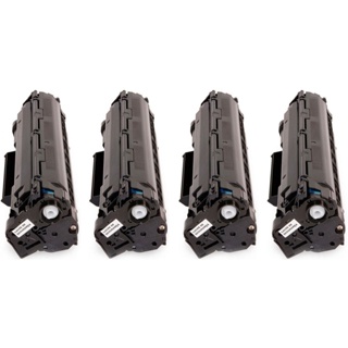 Kit 4x Toner CB435a Ce285a Ce278A 85A P1102w Compatível Laser Pro 1132 P1005 P1006