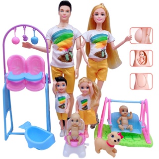 Conjunto de boneca de gravidez do bebê, Terno grávida, Ter um bebê em sua  barriga, Brinquedo educativo, Boneca Barbie, Brinquedo de criança -  AliExpress