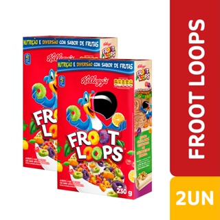 Cereal Froot Loops Kit Com 2 Unidades De 230g