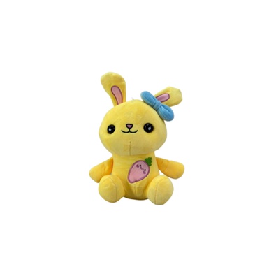 Coelhinho Amarelinho 20 cm com lacinho azul BR Machine | Shopee Brasil