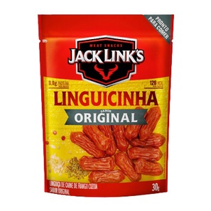 SNACKS LINGUICINHA BOVINA SABOR ORIGINAL JACK LINK'S 30G