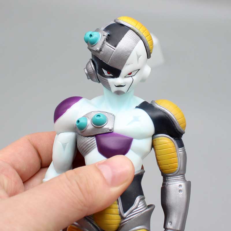 Novo Anime Dragon Ball Z Robô Frieza Figura Forma Mecânica Congelador 18cm Pvc Figuras De Ação Estátua Modelo Brinquedos Boneca Ornamento