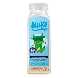Proteína Vegetal Banana c/ Canela Garrafinha Muke 36g