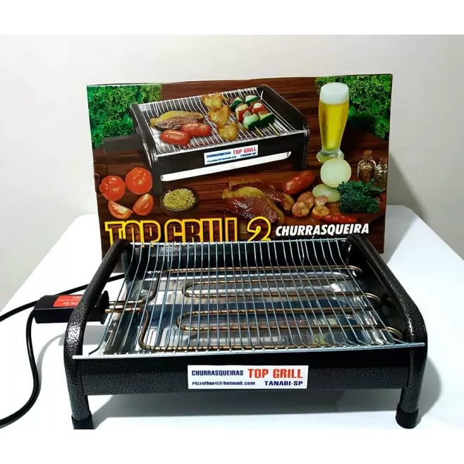 Churrasqueira Elétrica Top Grill 2 - 127V e 220V