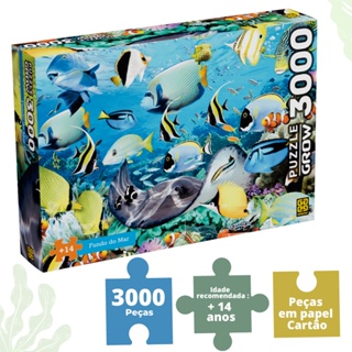 Quebra Cabeça Puzzle Tailândia 3000 peças 03738