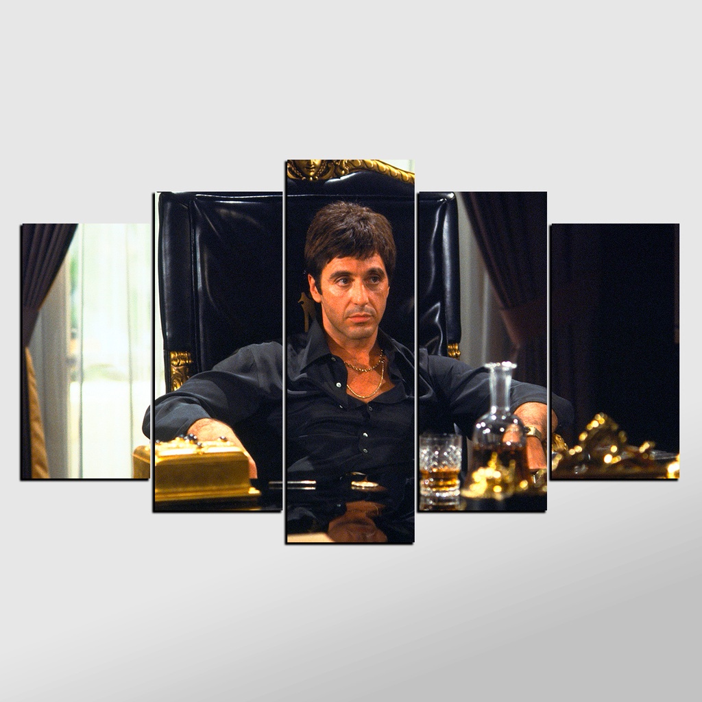 Quadro Decorativo Para Sala Escritório Scarface Tony Montana