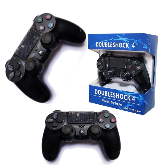 KIT 2 Controles Play 4 sem Fio Ps4 Joystick Video Game PC