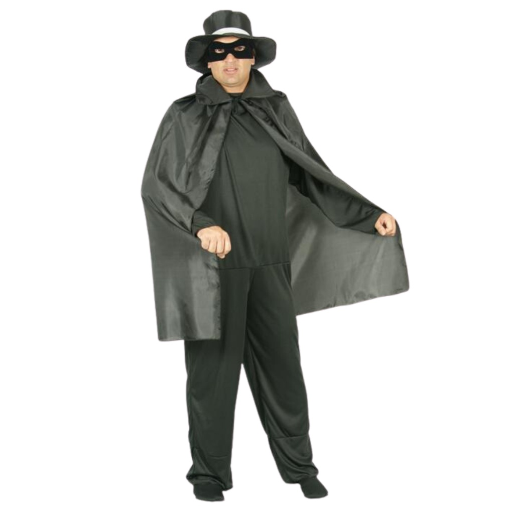 Fantasia Zorro Cosplay Adulto Masculino