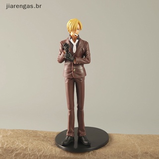 Anime One Piece Sanji Red Cape PVC Figure Statue New No Box 25cm