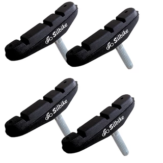 Pares 2 de Sapata de Freio De Pino Para Bicicleta Cantilever V-Brake Pastilha Borracha Bike 70mm