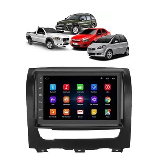 Kit Multimidia Palio Week Strada Idea Siena 2013 7 Pol Android USB Bt Radio