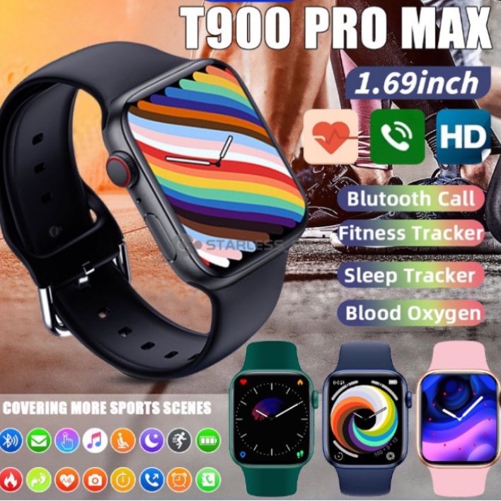 Smartwatch Bluetooth IWO 14 Pro Max Series 7 T900 Pro Max