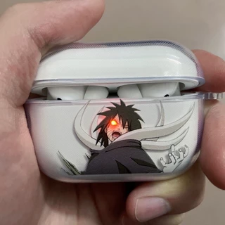 Naruto Uchiha Obito airpods Capa para airpods 1 2 3 pro Wireless Bluetooth soft protection case