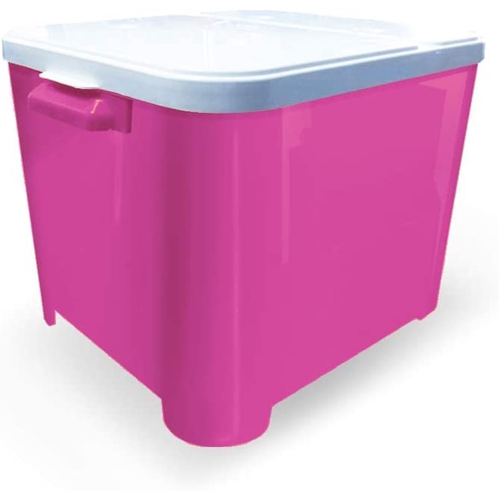 CONTAINER PARA RAÇÃO 15 KG (ROSA) | Shopee Brasil