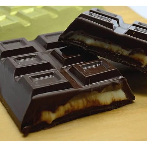 FORMA DE SILICONE ESPECIAL PARA CHOCOLATE MOD: BARRA RECHEADA