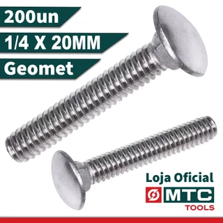 PARAFUSO FRANCÊS RI 1/4 X 20MM UNC GEOMET B - 200Pçs