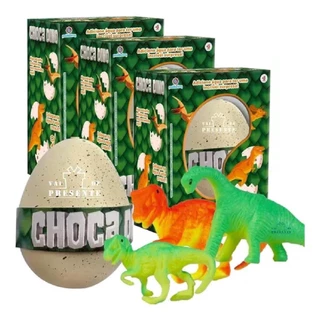 Kit 12 Unidades Ovo De Dinossauro Choca Dino Brinquedo Surpresa Cresce Na Agua Para Criança Infantil Educativo Polibrinq