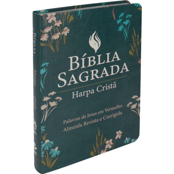 Bíblia Sagrada Letra Grande Letras Vermelhas E Harpa Cristã | Shopee Brasil