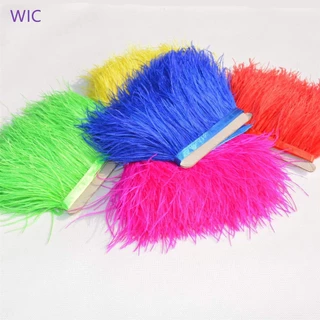 Franja De Plumas De Avestruz Viés De Penas 100 Centímetros-1 metro