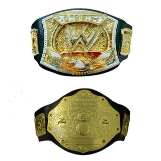 Cinto de Boxe Americano Wrestling WWE Championship Competição de Boxe Pesado Cinto de Ouro 1: 1 Figura Modelo de adereços