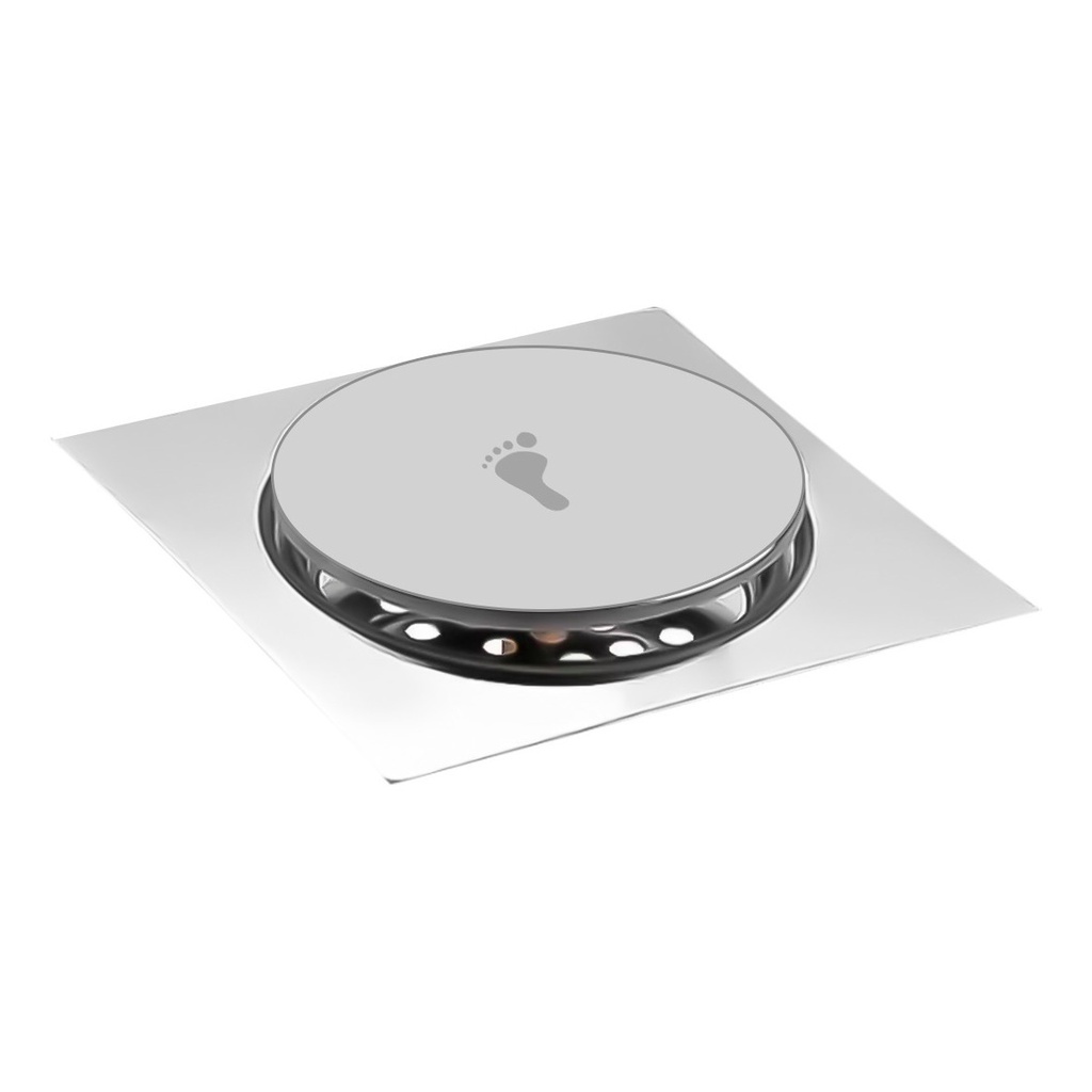 Ralo Click Inox 10x10 - Ralo Inteligente | Shopee Brasil