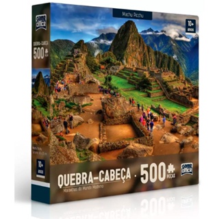 Quebra Cabeça 500 Maravilhas do Mundo Moderno - Toyster