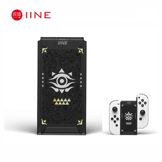 IINE Zelda Lágrimas Do Reino Joypad Rectângulo De Carregamento Dock Compatível Nintendo Switch & OLED Joycon