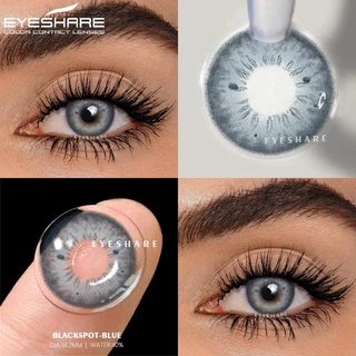 EYESHARE Natural Lentes De Contato Coloridas Para Os Olhos 1 Par Anuais Azuis Maquiagem De Beleza Marrons Cinza em Oferta na Shopee