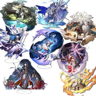 2023 Jogo Honkai : Star Rail Dan Heng Março 7th Bronya Seele Asta Herta Acrílico Figura Stand Modelo De Placa Decoração De Mesa Cosplay Xmas Keychain Presente Para Crianças