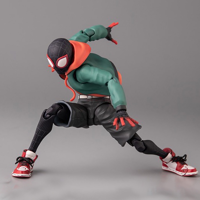 Homem-Aranha Anime Figura Sentinela Sv Ação Presale-Verso Miles Morales Peni Parker Figurino Boneca Móvel Brinquedo