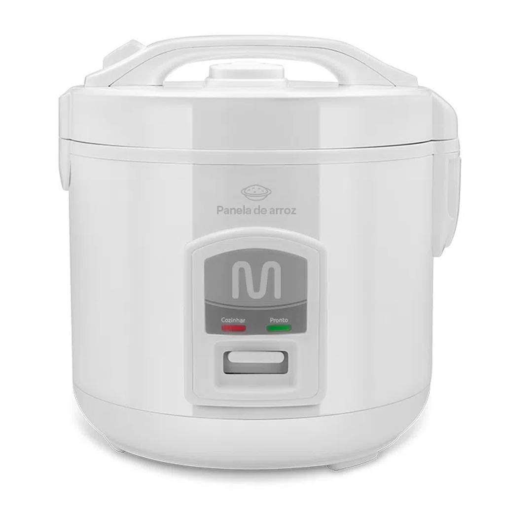 Panela Elétrica de Arroz A Vapor Multilaser CE01 CE02 Multi Gourmet Branco 400w 5 Xícaras