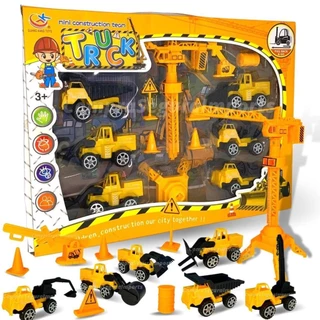 Brinquedo Kit Construção Infantil Com Guindaste Tratores De Brinquedo em Oferta na Shopee