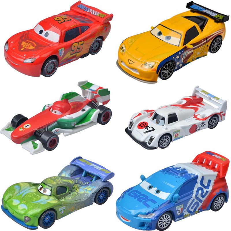 Pixar Cars 3 2 1 : 55 Carros De Metal Diecast Brinquedo McQueen Carla Veloso Brinquedos