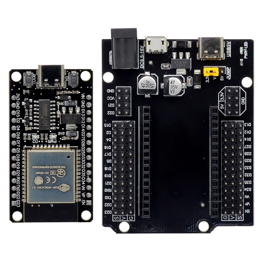 Placa De Desenvolvimento ESP32 TYPE-C USB CH340C WiFi + Bluetooth Ultra-Baixo Consumo De Energia ESP32-DevKitC-32 ESP-WROOM