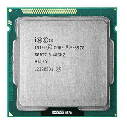 Usado 1155-Pinos i5-2400 i5-2500 i5-3450 i5-3470 i5-3550 i5-3570 i7-2600 Processador quad-core De CPU De Mesa