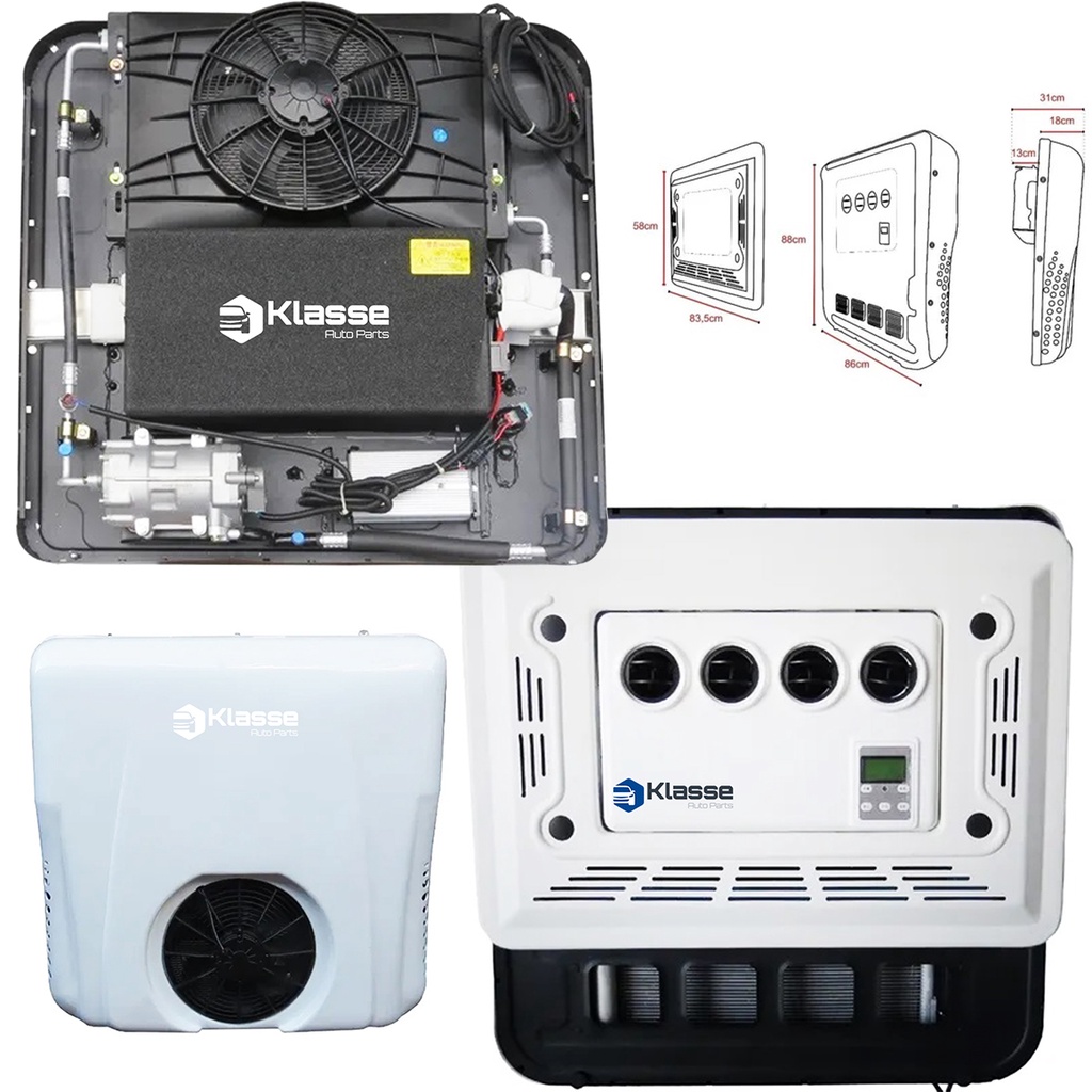 Modulo Ar Condicionado De Teto Caminhão 100% Elétrico 24v | Shopee Brasil