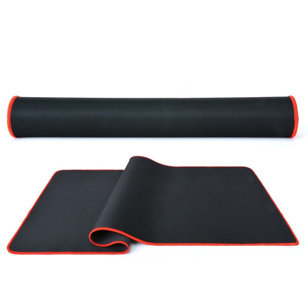 MousePad Gamer Speed Borda vermelha Costurada 70x35 / 90x40 QUEIMA DE ESTOQUE