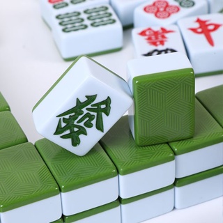 Casa mahjong conjunto jogo de mesa mah-jong viagem jogo de