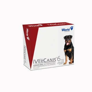 Ivercanis 6mg com 4 Comprimidos